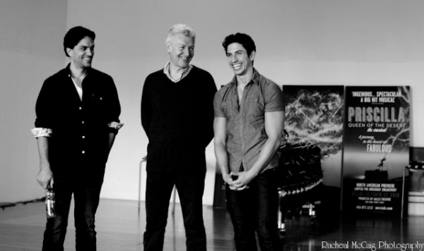 Wil Swenson, Tony Sheldon and Nick Adams Photo